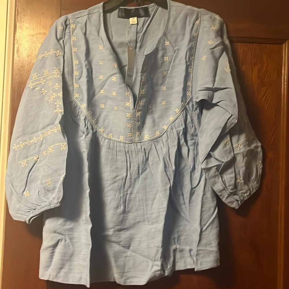 Blue Francesca’s top M